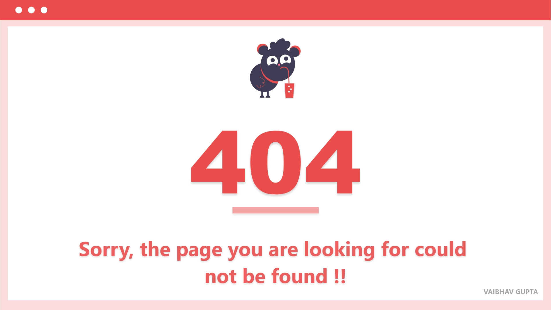 Page Not Found